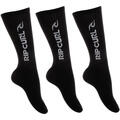 Rip Curl Zoknik RC2-3BLACK Fekete 43 / 46