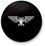printfashion Birodalmi Sas - Warhammer 40000 - Kitűző, hűtőmágnes - Fekete (16870945)
