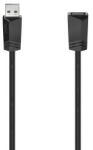 Hama USB Extension Cable, USB 2.0, 480 Mbit/s, 5.00 m (HM200621)