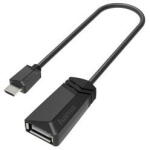 Hama USB-OTG Adapter, Micro-USB Plug - USB Socket, USB 2.0, 480 Mbit/s (HM200308)