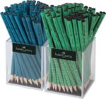 Faber-Castell Creion Grafit Fara Guma Grip 2001 Verde-Petrol 2x72 Cutie Plastic Faber-Castell (FC117067)