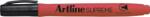 Artline Textmarker ARTLINE Supreme, varf tesit 1.0-4.0mm - rosu fluorescent (EPF-600-FRE) - officeclass