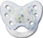 Baby-Nova Suzeta din silicon cu inel Baby-Nova - Dentistar Art, marimea 2, albastra (22207)