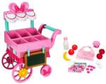 Disney Minnie egér piaci stand kocsi kiegészítőkkel 22 darabos