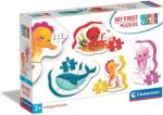 Clementoni My First Puzzles - Tengeri élővilág 4 az 1-ben puzzle 2,3,4,5 db-os (20835)