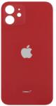 Compatibil Apple Capac Spate Compatibil cu Apple iPhone 12 - Rosu, Gaura Mare