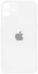 Compatibil Apple Capac Spate Compatibil cu Apple iPhone 12 - Alb, Gaura Mare