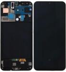Compatibil Samsung Ecran Display COMPATIBIL Samsung A50 / A505 2019 - NEGRU InCell Cu Rama