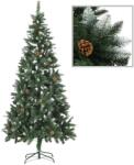 vidaXL Brad cu LED-uri&conuri pin 210 cm (3077748)