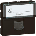 Legrand Priza RJ45 FTP 2 module, negru, Mosaic (079165l)