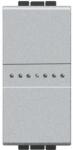 Legrand Intrerupator cap scara, axial, 10A, 1M, Aluminiu (NT4053AN)