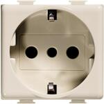 Legrand Priza shuko 2P+T 16A, Matix, 2M, ivoar (A5440/3)