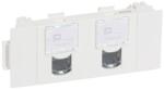 Legrand Priza dubla FTP Cat5e, 3 module, alb, Mosaic (076542)
