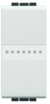 Legrand Intrerupator cap cruce axial Living Light 1P 16A 1M Alb (N4054)