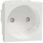 Schneider Electric Priza 2P 10A, 2m, alb (NU303318)