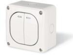 SCAME RO Intrerupator dublu PT, IP66, pentru exterior, Scame Protecta (137.5021)