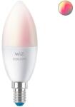 Philips Bec LED RGBW inteligent WiZ Connected Colors, Wi-Fi, C37, E14, 4.9W (40W), 8718699787097 (871869978709700)