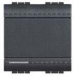 Legrand Intrerupator cap cruce basculant Living Light 1P 16A 2M Antracit (L4004M2N)