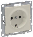 Legrand Priza 2P+T 16A, borne cu surub, ivoar, Legrand New Suno (721225)