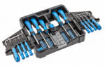 Global Electric & Lighting Srl Set surubelnite si biti, Hogert HT1S105, 63 elemente (HT1S105) Trusa unelte