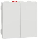 Schneider Electric Intrerupator cap scara dublu 10A 2m alb (NU321318)