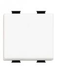 Legrand Intrerupator simplu 2 module, 1P, Matix, 10A, alb, Bticino (AM5005/2)