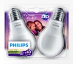 Philips Set 2 Becuri LED 40W, E27, 230V, A60 (871869649112600)