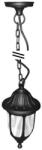 DABLEROM Corp de iluminat suspendat, negru, E27, IP44, policarbonat, 835 mm, Lumen (9-311)
