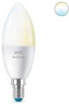 Philips Bec LED inteligent WiZ Connected Whites, Wi-Fi, C37, E14, 4.9W (40W), 8718699787073 (871869978707300)