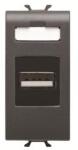 Gewiss Priza USB Chorus 1M, Negru (GW12459)