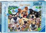 Ravensburger Selfie cu catelusi 500 (RVSPA16425) Puzzle