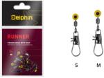 DELPHIN Feeder futó és forgó kapoccsal Delphin RUNNER / 10db M (101000450) - pecadepo