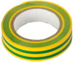 POLONIA Minősített Szigetelőszalag - 19x0.15mm / 20m Zöld-sárga (13102l)
