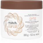 O Boticário Match. Science of Curves hidratáló maszk a hullámos és göndör hajra 350 ml