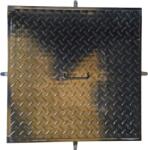 Stebo Aknafedlap Leemelhető, Festett 60x60cm