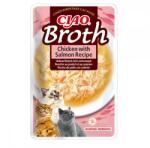 Inaba Foods Ciao Churu Broth Plic Pentru Pisici cu Pui si Somon, 40 g