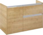 Roca Gap Pro dulap 98.5x45.1x63.5 cm sub chiuveta pe perete stejar A857905464 (A857905464)