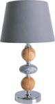 Näve Araga Asztali Lámpa E14, Max. 40w, Ip20, Kerámia, Szürke-króm, 36cm