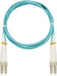 NIKOMAX Optikai patch kábel LC - LC, MM 50/125, OM3, duplex, 5m, aqua (NMF-PC2M3C2-LCU-LCU-005) - cyberdepo