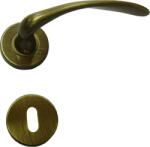 Cottali Ajtókilincs Nz 45mm Súrolt Antik Garda Rozettás