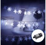 Aigostar B. V. Aigostar - LED Karácsonyi kültéri lánc 50xLED/8 funkció 8m IP44 hideg fehér B103031SG (AI1432)