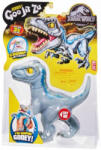 Mattel Jurassic World, Heroes of Goo Jit Zu Jurassic World Kék Velociraptor játékfigura - Fiúknak, 4 éves kortól