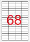 APLI Etikett, univerzális, 48, 5x16, 9 mm, APLI, 6800 etikett/csomag (LCA3128) - tutitinta