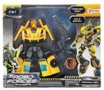 Toi-Toys Roboforces Sportautóvá Alakuló Robot Játék - 14 cm, citromsárga