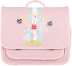 Jack Piers Servietă școlară Schoolbag Paris Large Flamingo Jack Piers design ergonomic de lux de la 6 ani 32*15*38 cm (JPPAL24512)