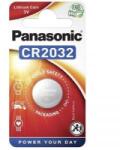 Panasonic CR2032 3V lítium gombelem (1db/csomag) (CR-2032EL/1B) (CR-2032EL/1B)