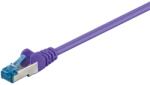 Goobay S/FTP CAT6a Patch Kábel - 7.5 m, Ibolya