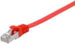Equip U/FTP CAT6a Patch Kábel - 5 m, Piros