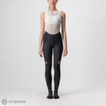 Castelli SORPASSO RoS női nadrág, fekete/reflex ezüst (XL)