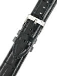 Morellato Curea neagră din piele Morellato Bolle EC M 5203480.019 22 mm